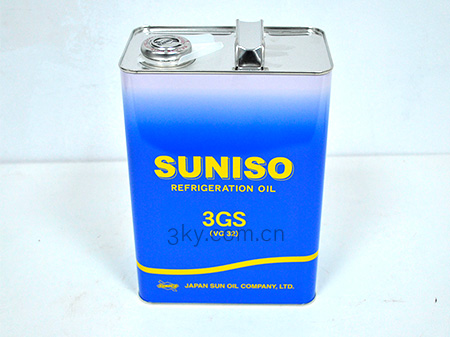 太阳冷冻油3GS 4L蓝色铁桶包装