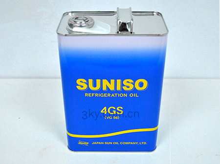 太阳冷冻油4GS 4L蓝色铁桶包装